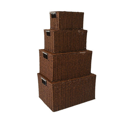Premium Rattan Aufbewahrungsbox Brehn
