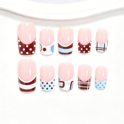 Künstlerische schokoladen-inspirierte Nagelkunst Tipps Brehn