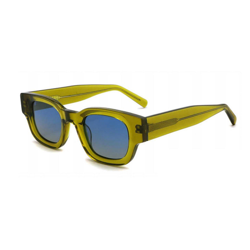 Damen Oversize Sonnenbrille mit robustem Kunststoffrahmen und UV-Schutz Brehn
