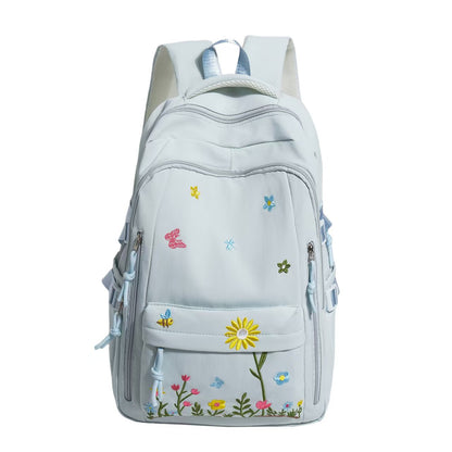 Bestickter Blumen-Rucksack Brehn