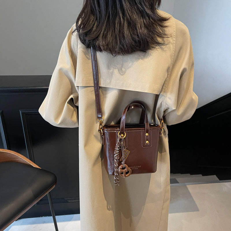 Elegante Strukturierte Mini-Handtasche Brehn