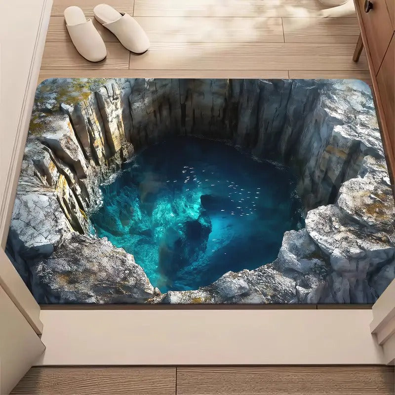 3D Illusions-Willkommensmatte Brehn