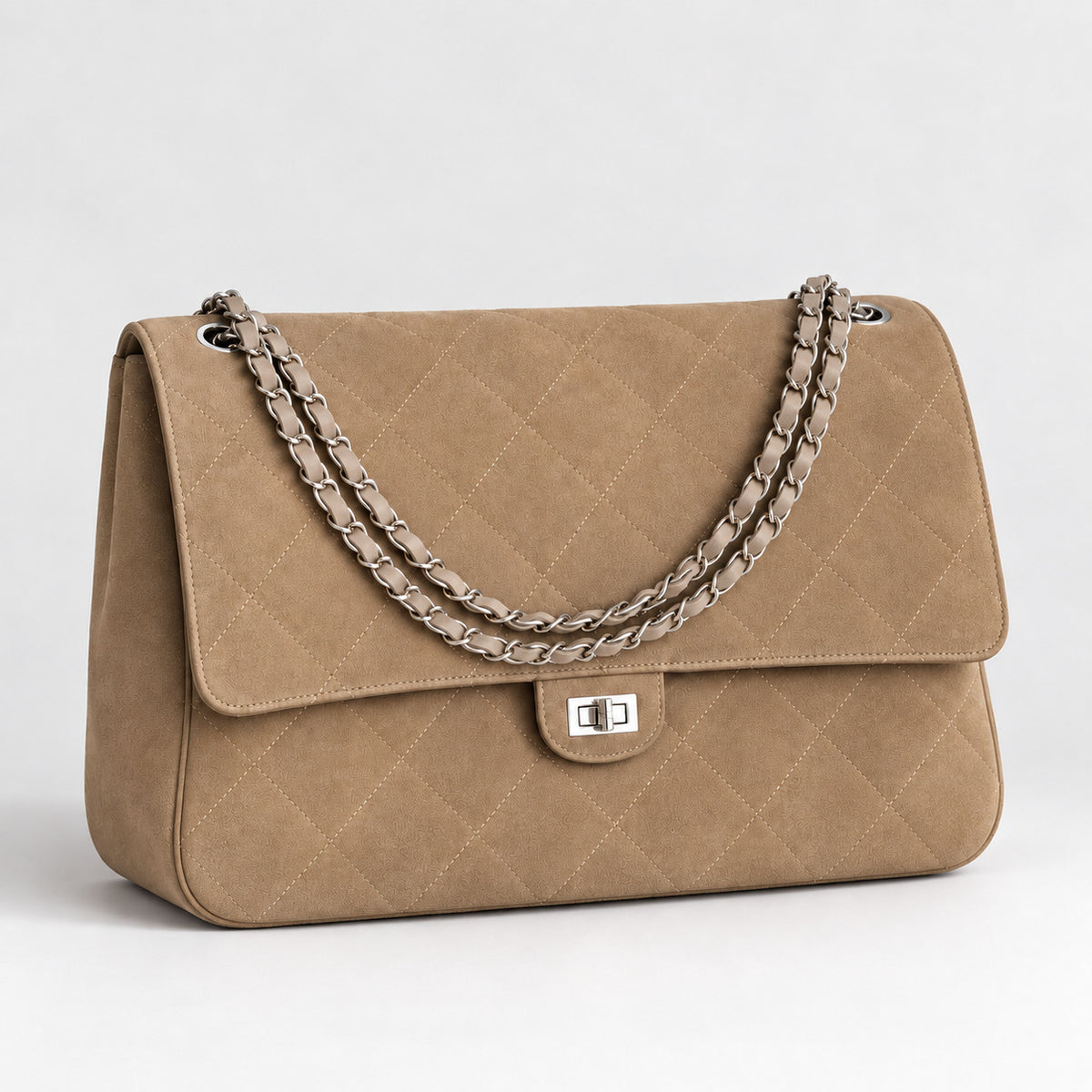 Elegante gesteppte Schulter
