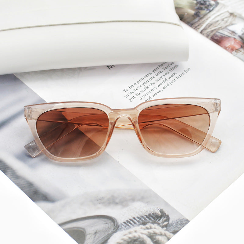 Damen geometrische Designer-Sonnenbrille im modernen Look Brehn