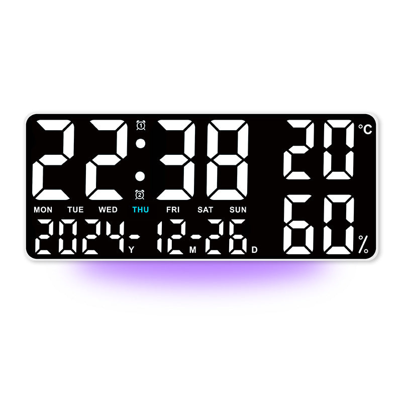 Digitaler Multifunktionswecker mit großem LED-Display Brehn