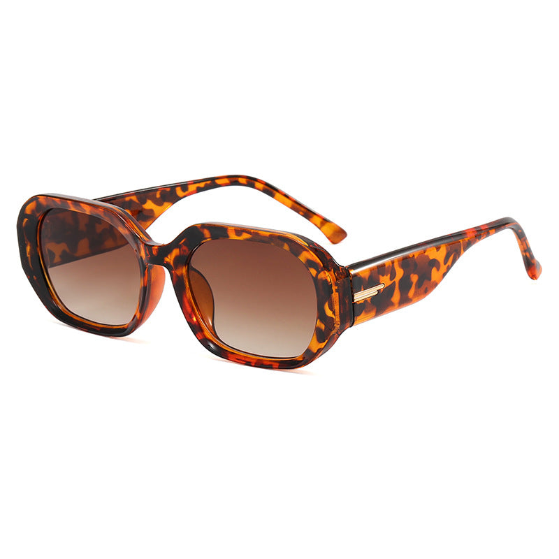 Damen modische geometrische Sonnenbrille mit robustem Design Brehn