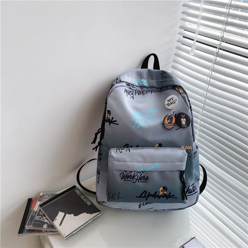 Trendiger Grafikdesign-Rucksack Brehn