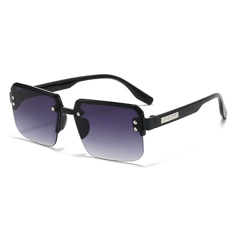 Damen quadratische Sonnenbrille mit verlaufendem Glas Brehn