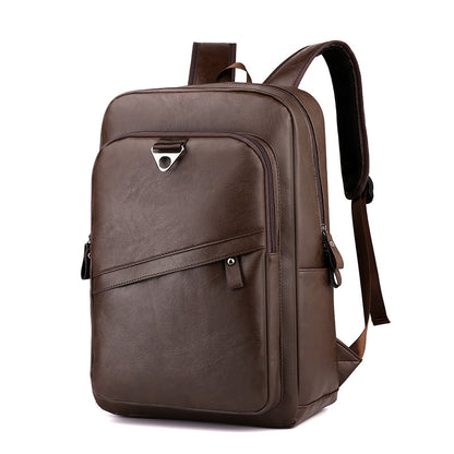 Professioneller Leder-Laptop-Rucksack