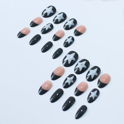 Elegantes Künstlerisches Stiletto-Nagelkunst-Design