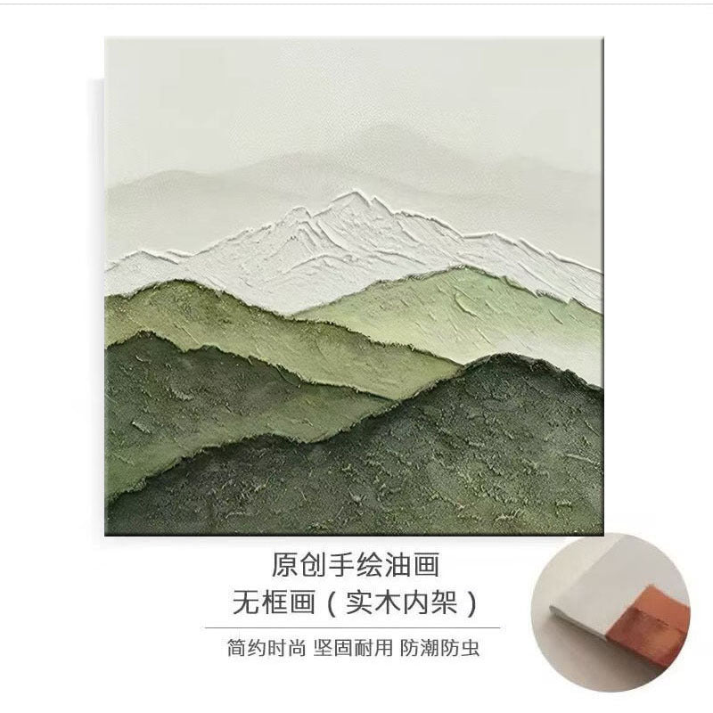 Texturiertes Leinwand-Landschaftsbild