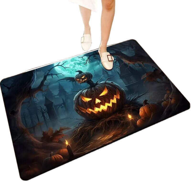Halloween-Themed Decorative Area Mat Brehn