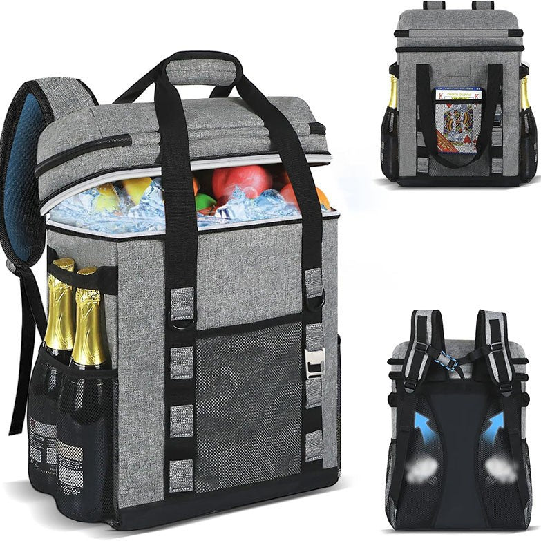Damen Isolierter Kühlrucksack mit großzügigem Fächerdesign Brehn