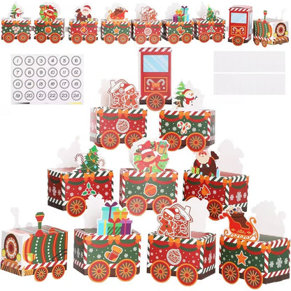 Weihnachtlicher Dekorationszug