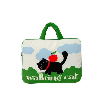 Laptoptasche mit Kreativem Katzenmuster Brehn