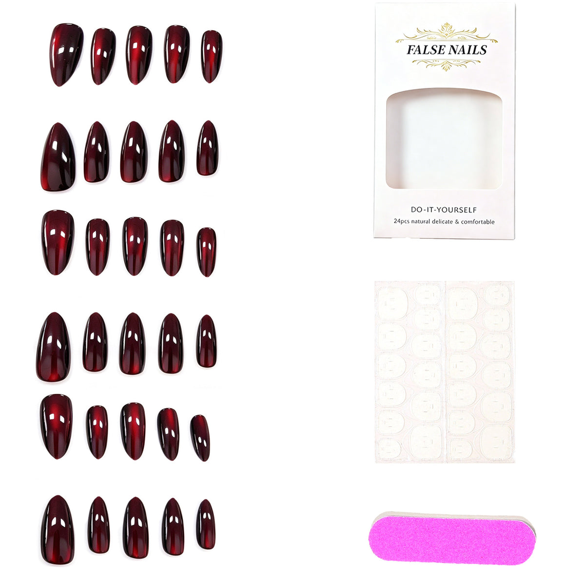 Premium Ombre Stiletto Nagelerweiterungen Brehn