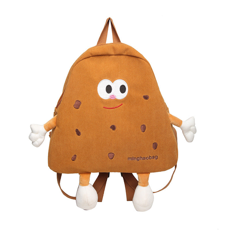 Cartoon Keksförmiger Schulrucksack Brehn