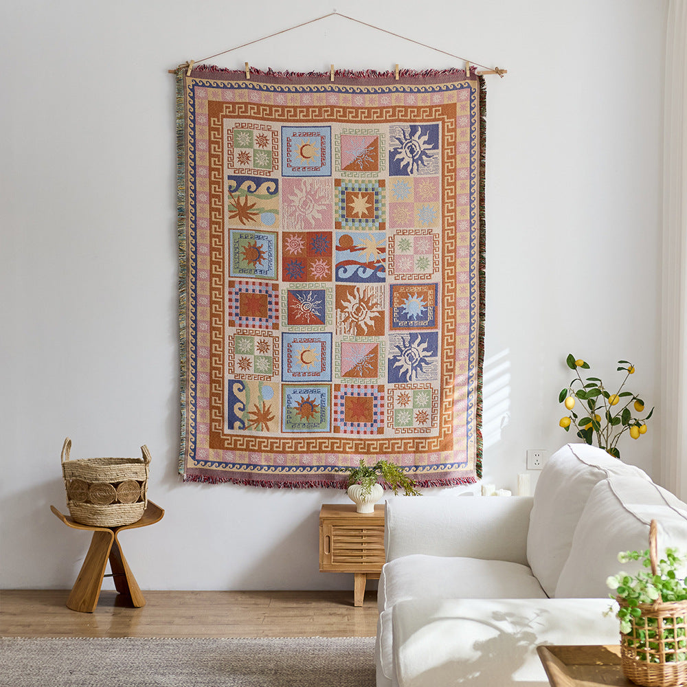 Künstlerisches Wandteppichwandbehang