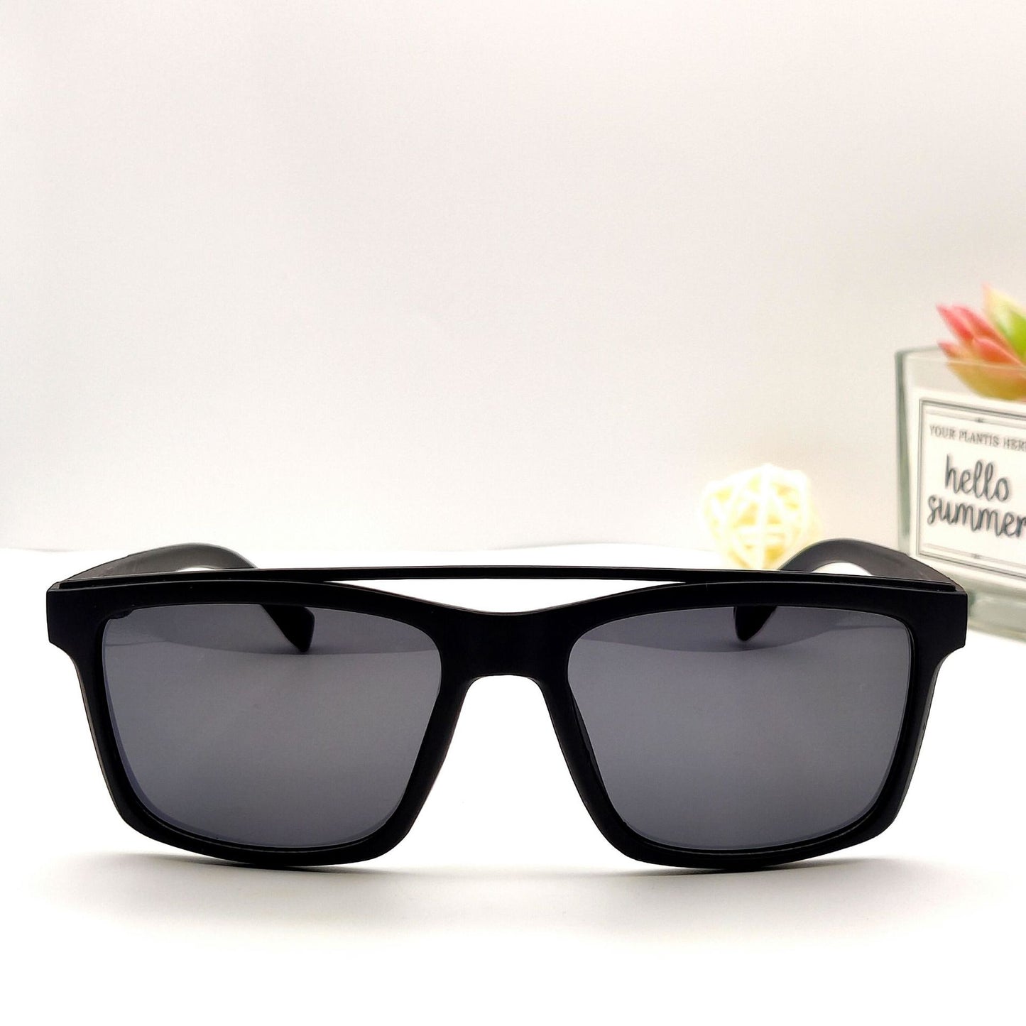 Herren trendige Sonnenbrille mit ergonomischen Rahmen und polarisierten Gläsern Brehn