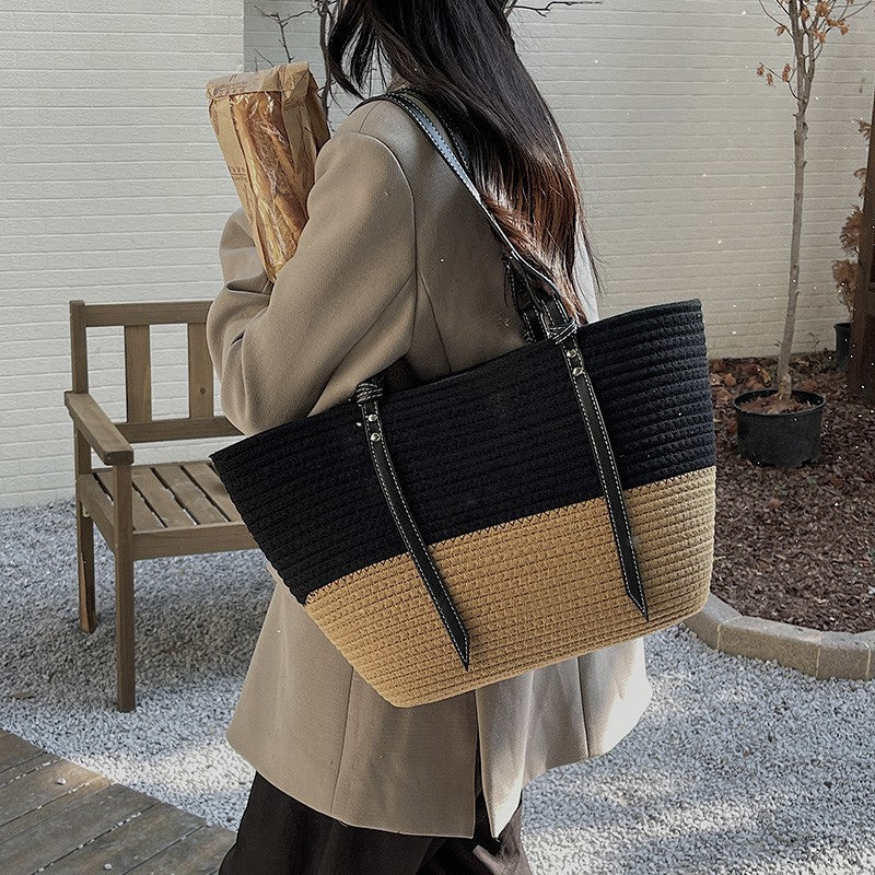 Elegante Shopper Tasche mit Textur Brehn