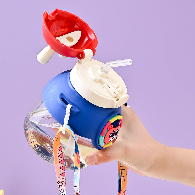 Damen Kinder-Trinkflasche mit lustigem Kaninchen-Design Brehn