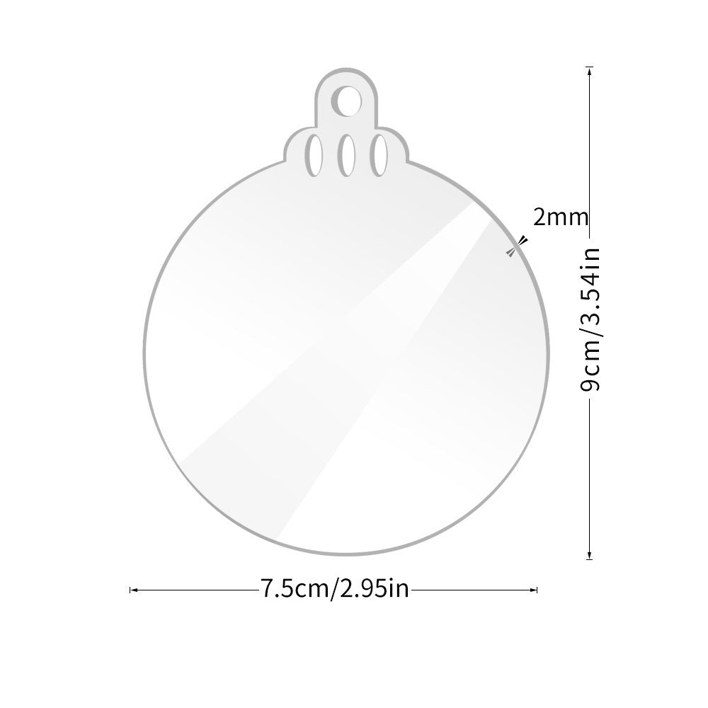 Frosted Snowflake Ornament Brehn