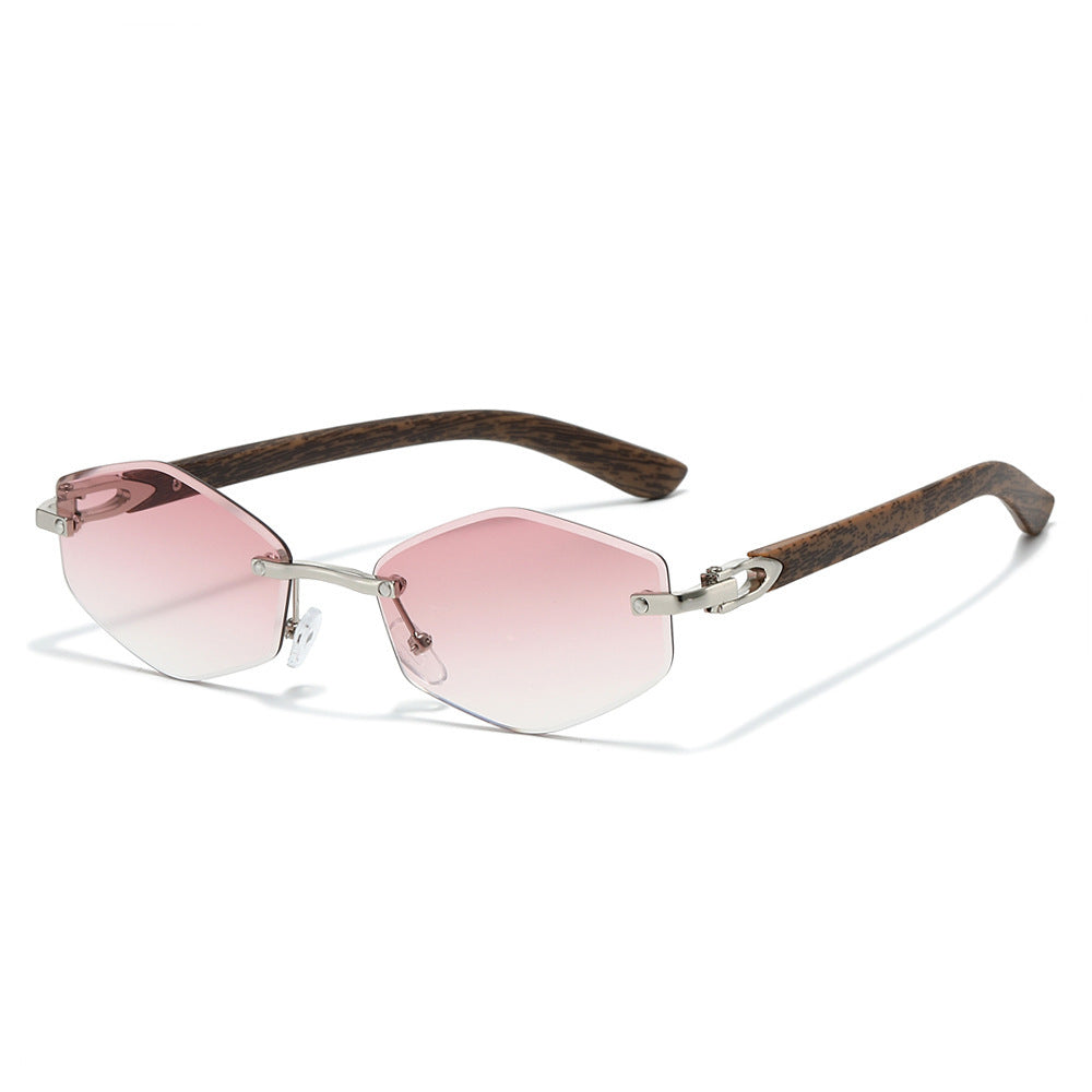 Futuristische sechseckige Rahmen Sonnenbrille Brehn