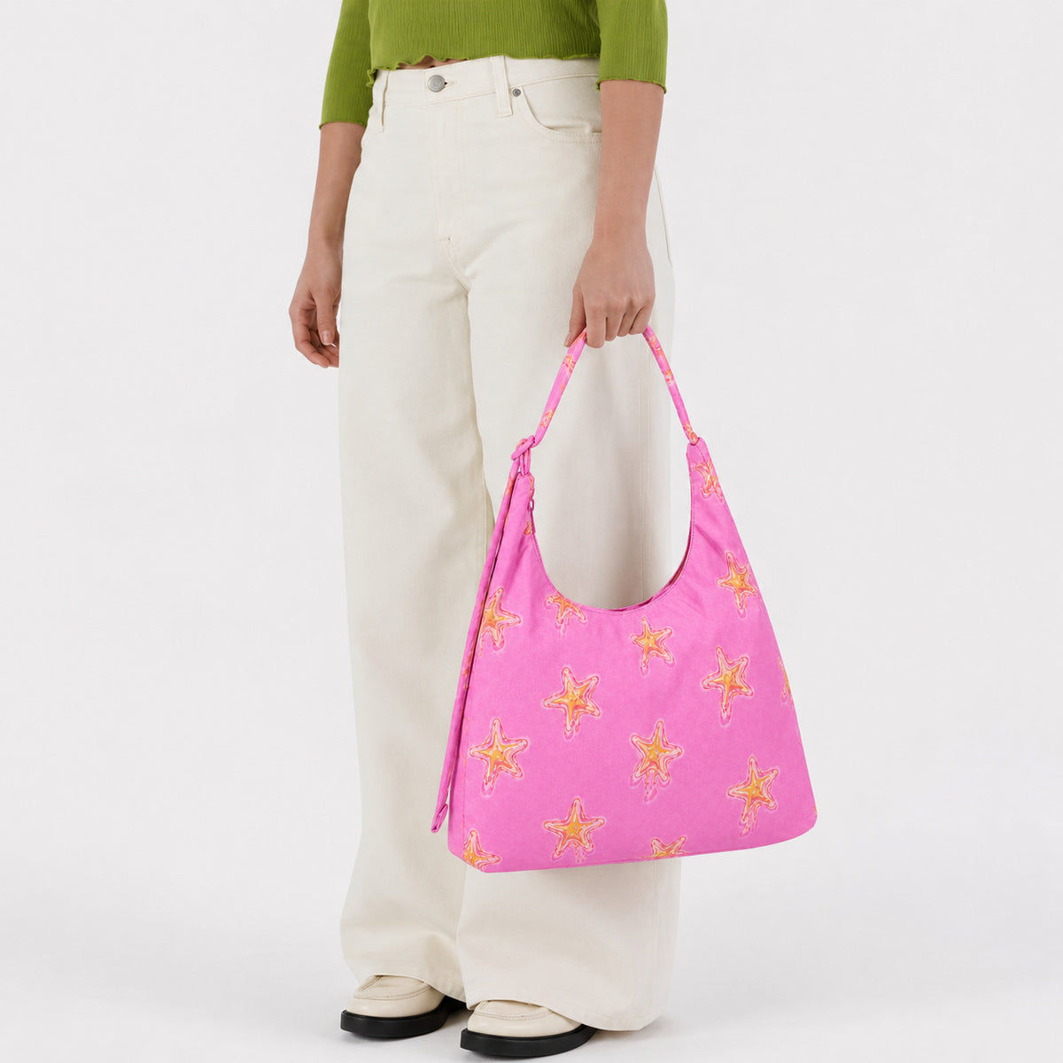 Künstlerische Sternmuster-Tasche
