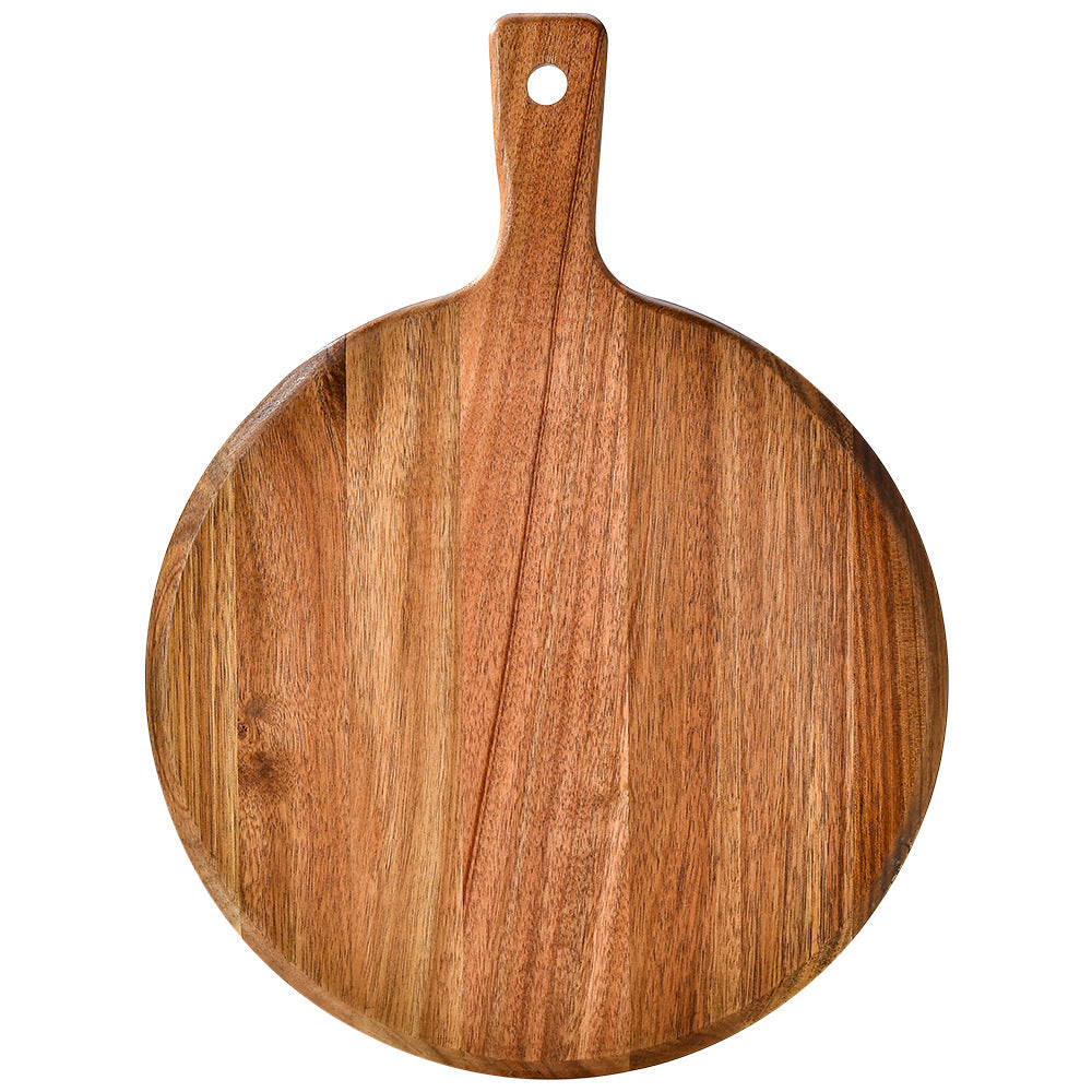 Runde Holzservierplatte Brehn