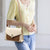 Elegante Zweifarbige Handtasche Brehn