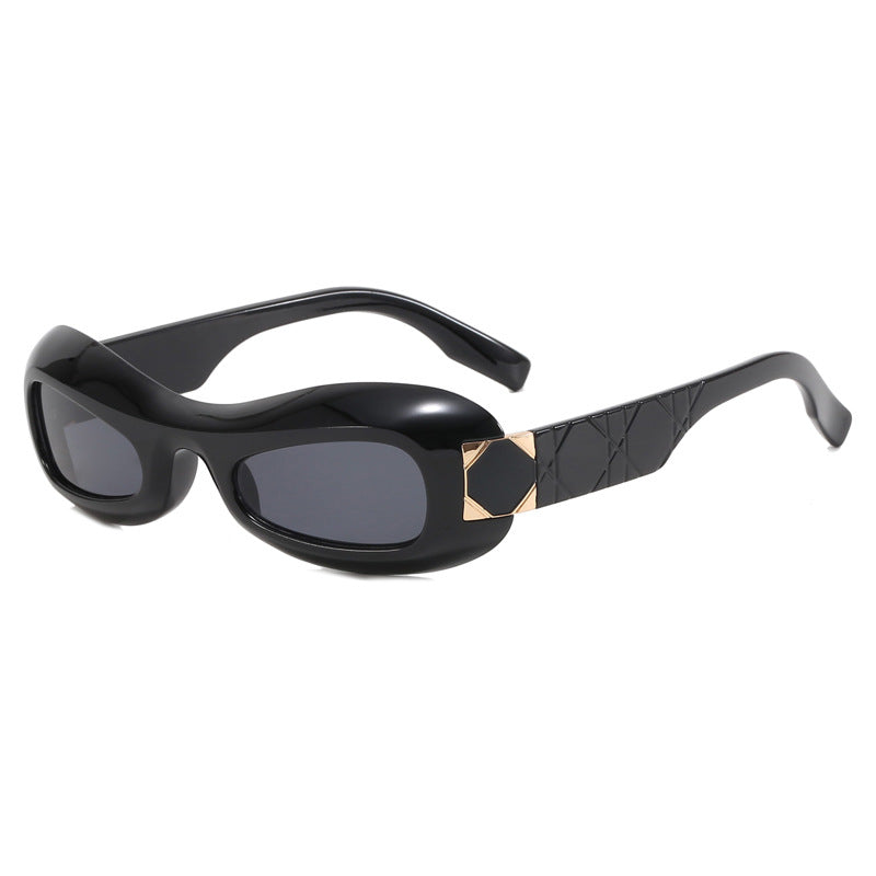 Damen Retro-inspirierte Sonnenbrille mit stylischem Rahmen und UV-Schutz Brehn