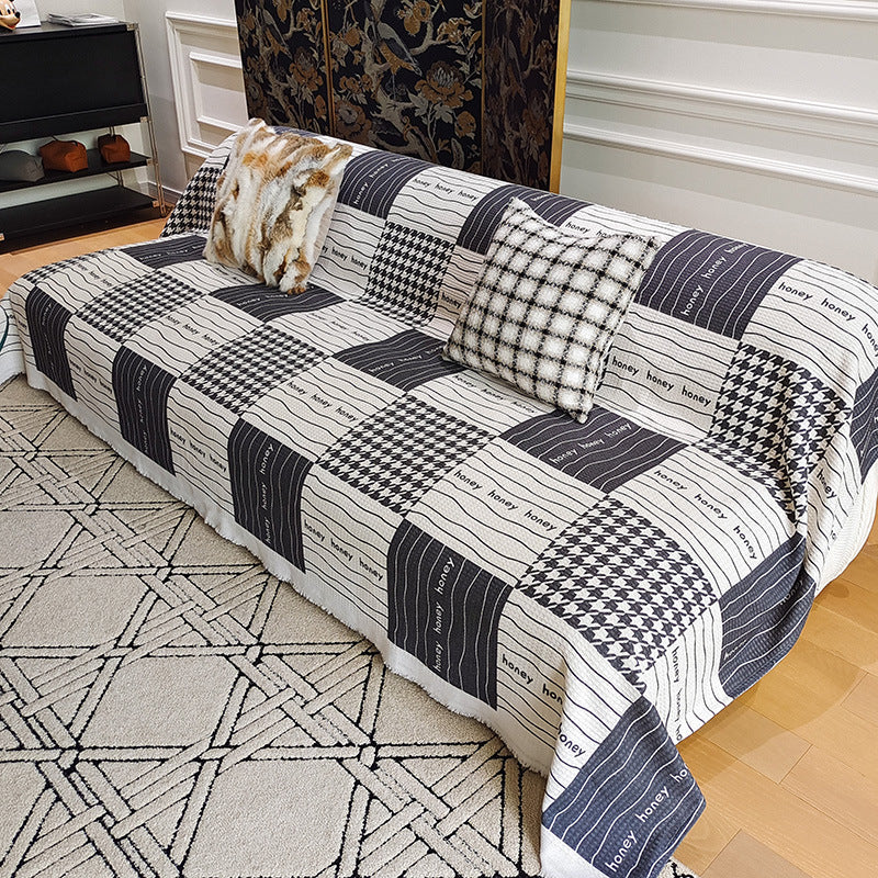 Gemütliche zeitgenössische Sofa-Wurfdecke
