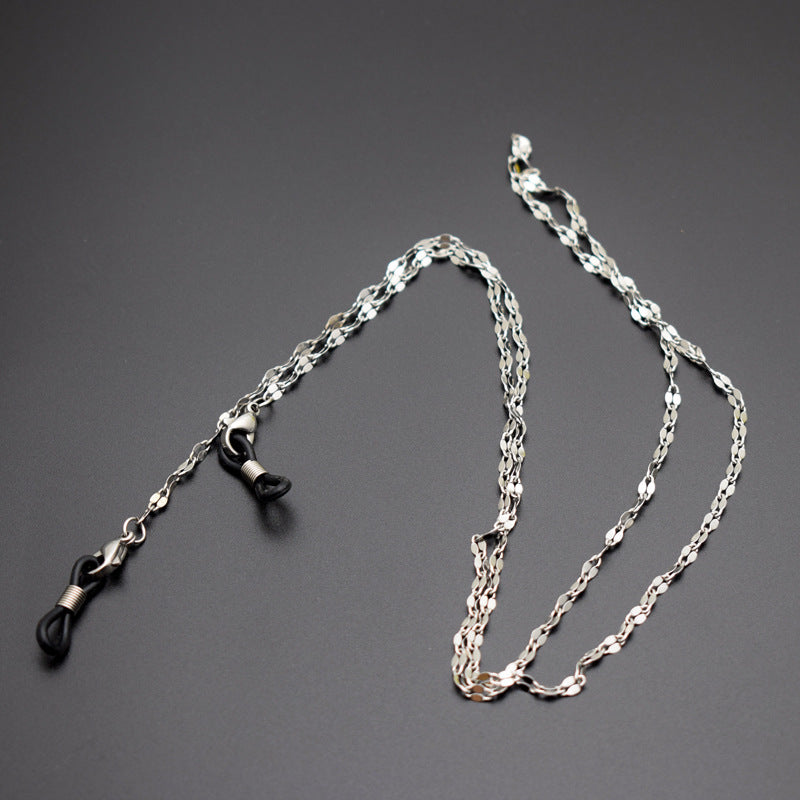 Stylische Silberketten Brillenhalter Brehn