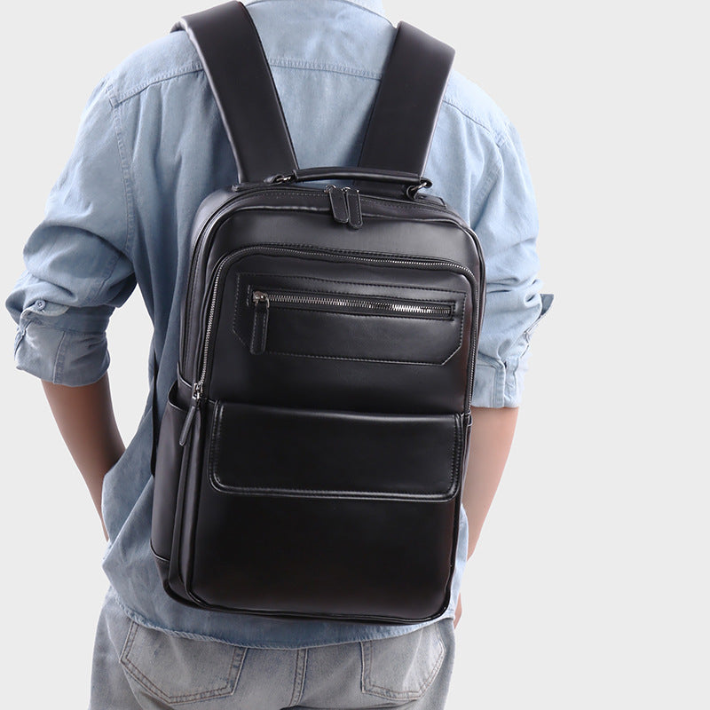 Executive Leder Rucksack Brehn