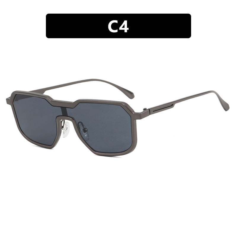 Damen extravagante geometrische Sonnenbrille mit schützendem UV-Filter Brehn