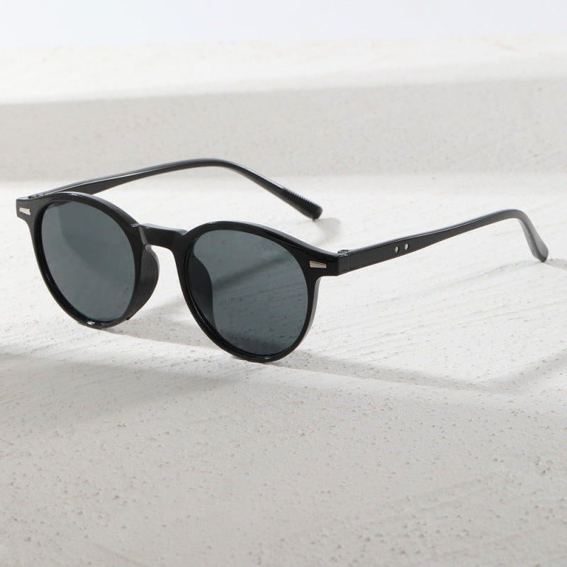 Stylische Runde Rahmen Sonnenbrille Brehn