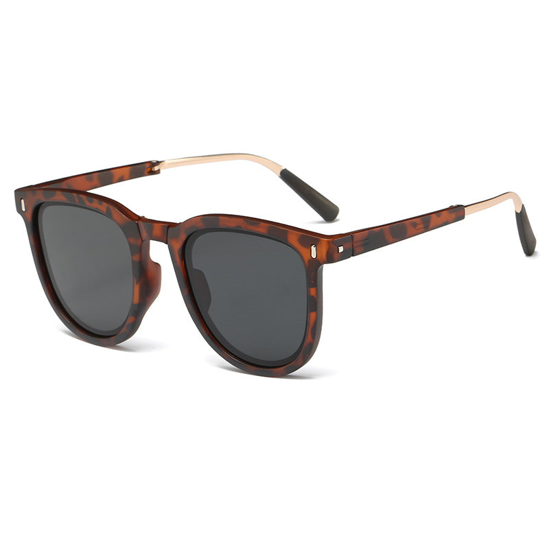 Damen modische Sonnenbrille mit innovativem Schildpatt-Design Brehn