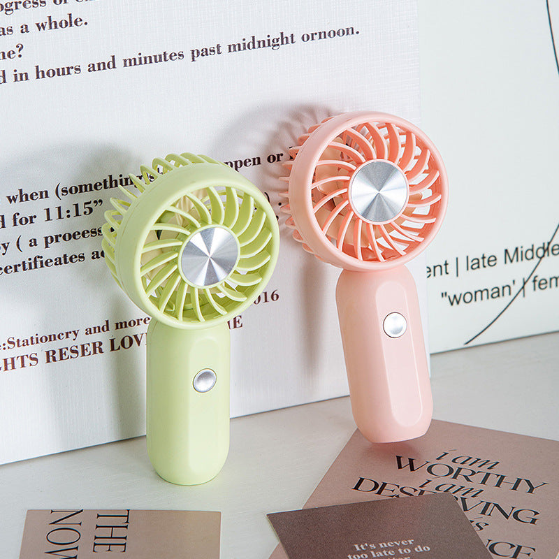 Damen Tragbarer Mini Handventilator mit ergonomischem Design und USB-Ladefunktion Brehn