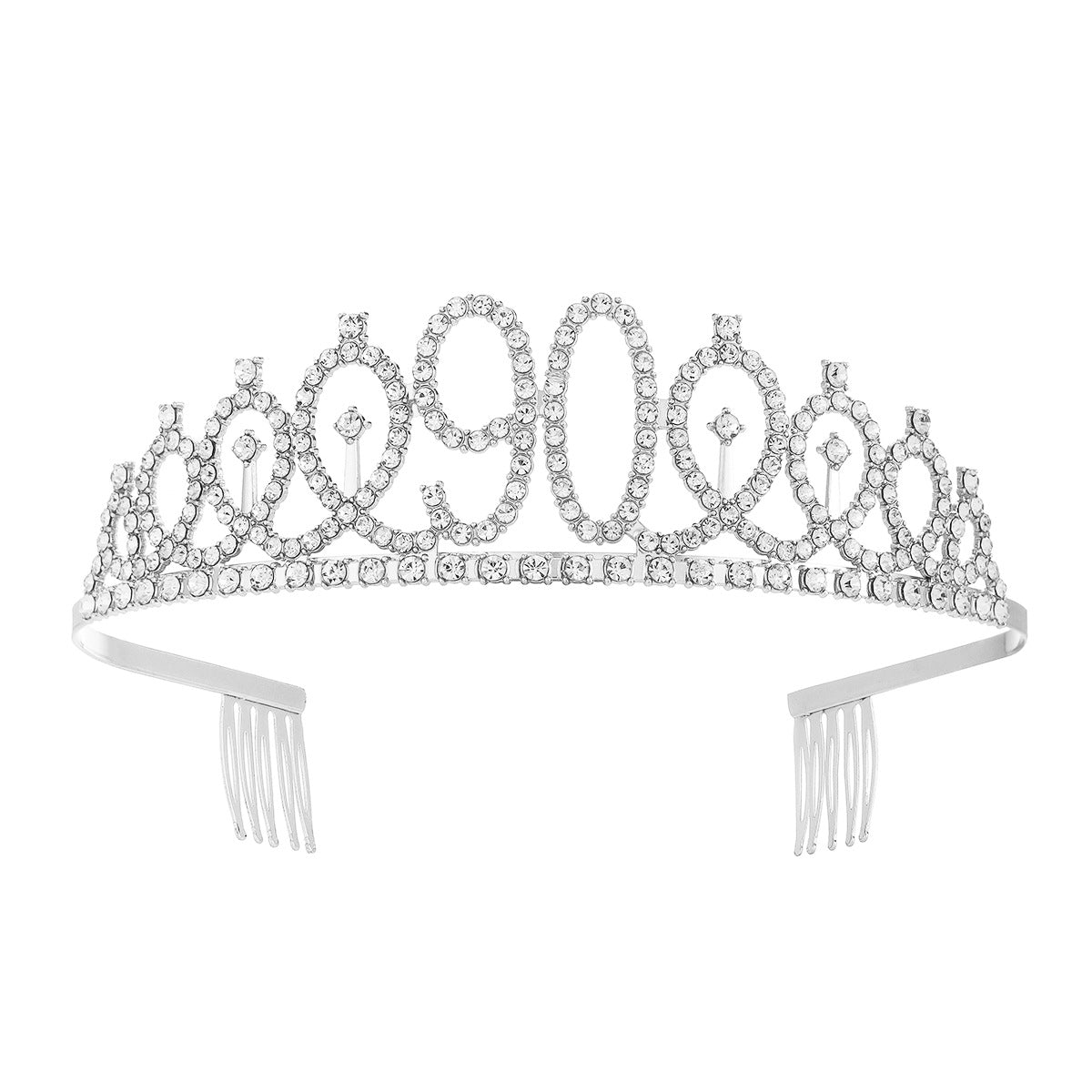 Damen Kristallverzierte Tiara mit elegantem Design Brehn