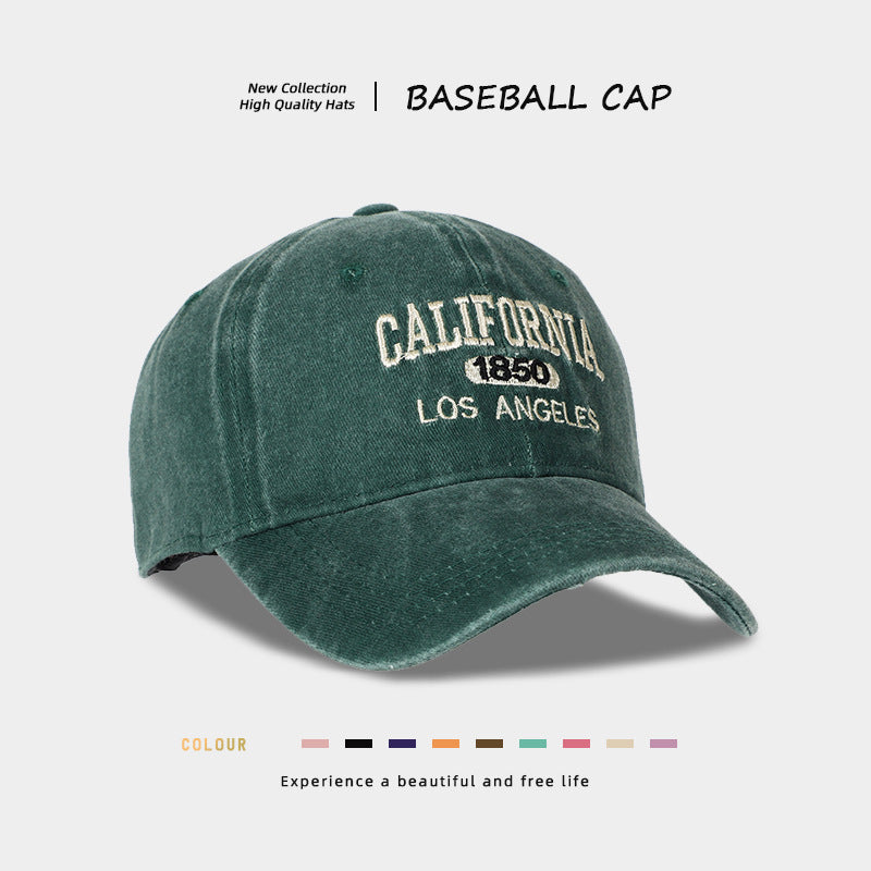 Vintage-inspirierte verstellbare Baseballmütze