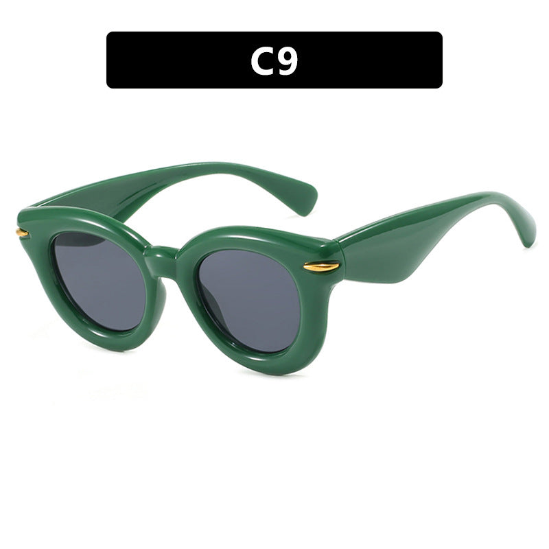 Damen Retro-Sonnenbrille im eleganten Katzenaugen-Design Brehn