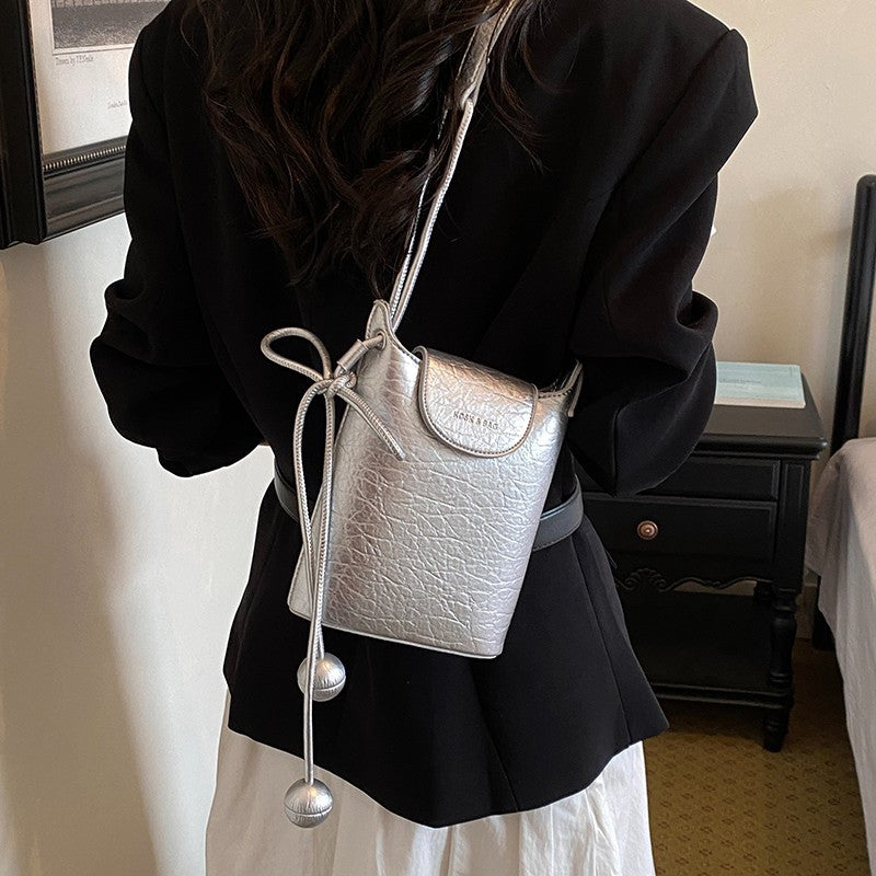 WoModern Texturierte Mini Crossbody Bag Brehn