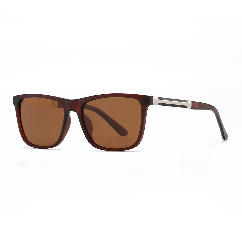 Herren Klassische Quadratische Sonnenbrille Brehn