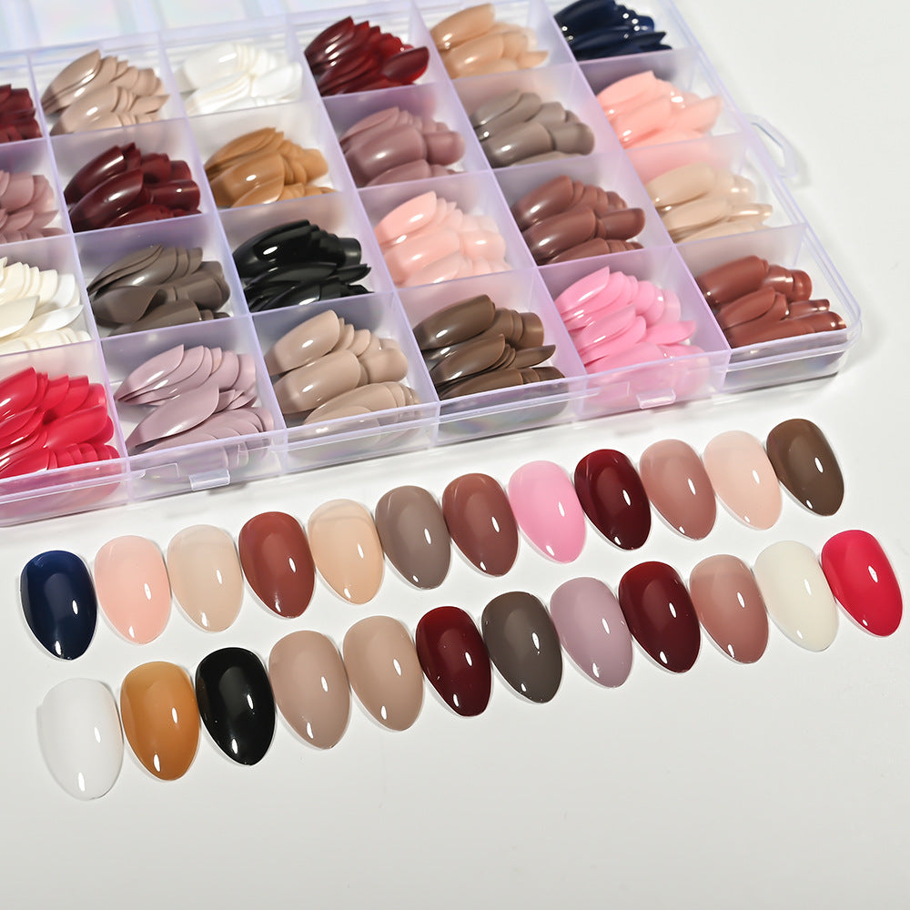 Premium Soft Gel Presse-On-Nagelspitzen Kollektion Brehn