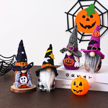 Dekorative Halloween Gnome Figur Brehn