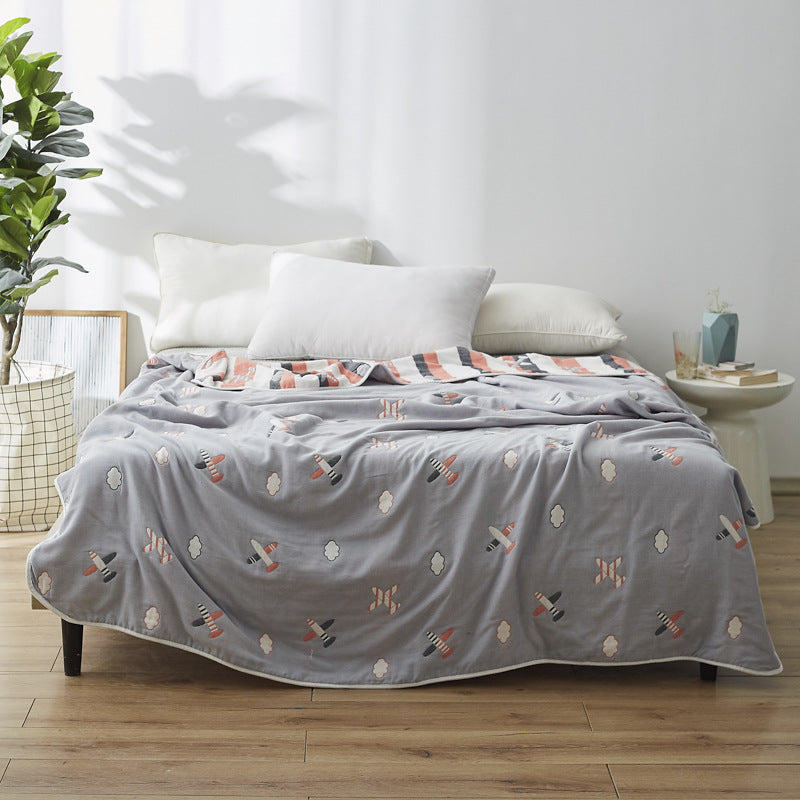 Damen Elegante Decke mit dezentem Blattmotiv Brehn