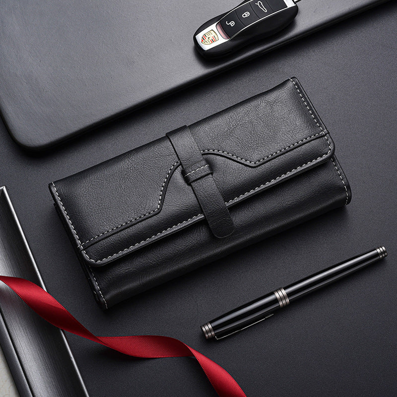 Premium Leder Lange Brieftasche Brehn