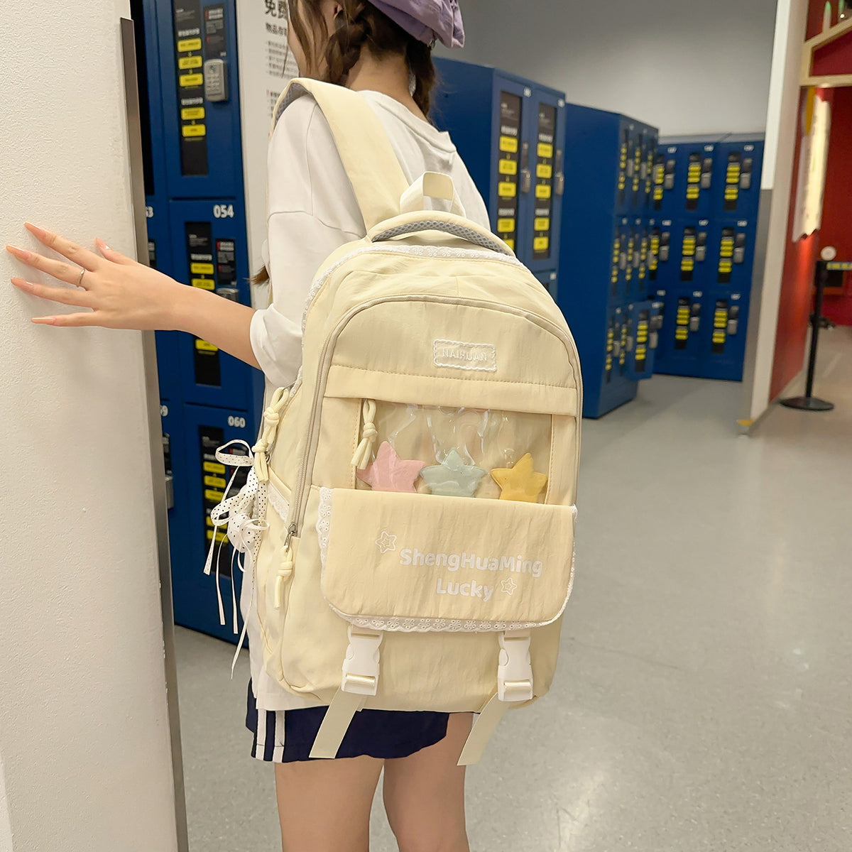 Transparenter Fenster-Rucksack Brehn