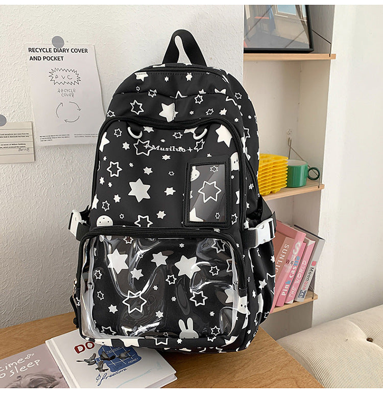 Sternmuster Transparente Vorder-Rucksack Brehn