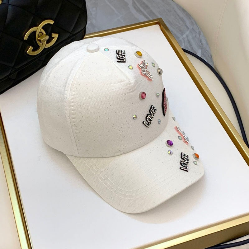 Damen Verziertes Grafik Baseball Cap Brehn